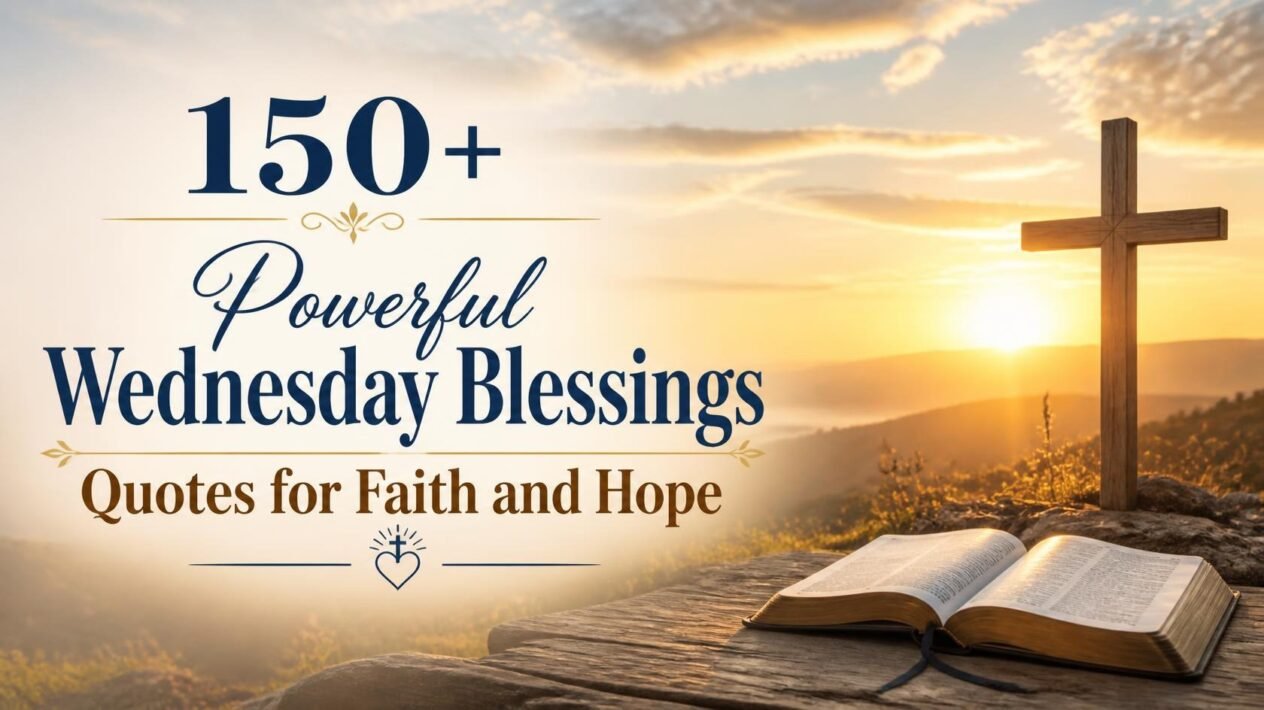 150+Powerful Wednesday Blessings Quotes for Faith and Hope