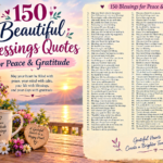150 Beautiful Blessings Quotes for Peace & Gratitude