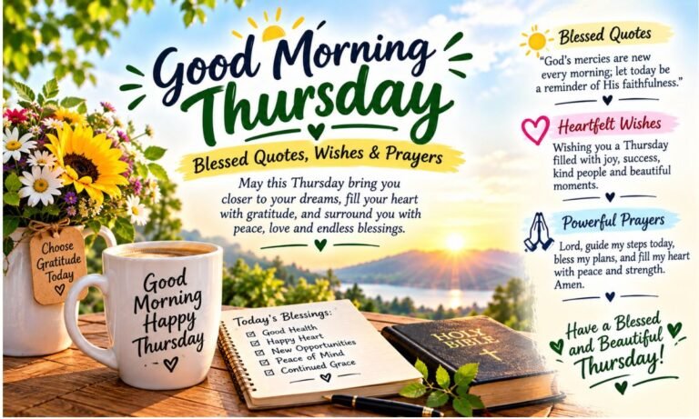 thankful positive good morning blessings