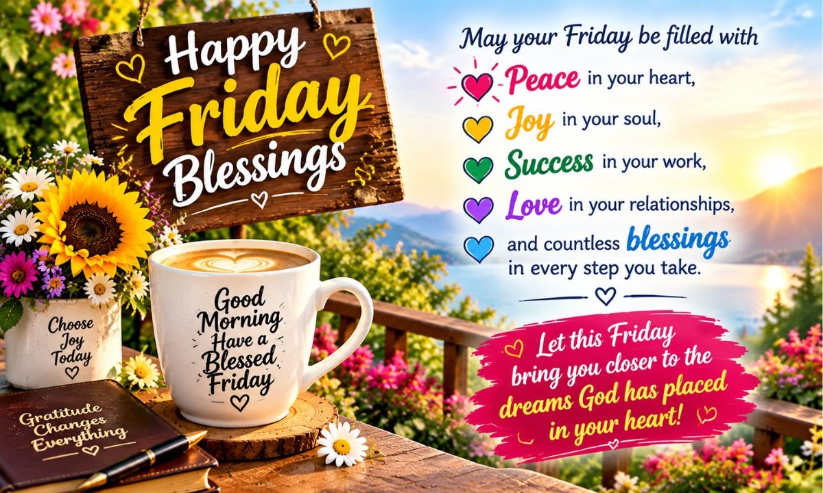Friday Blessings Quotes: Inspiring Words to Start the Day