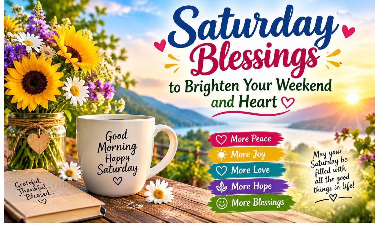 Saturday Blessings to Brighten Your Weekend and Heart