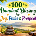 100+ Abundant Blessings for Joy, Peace & Prosperity