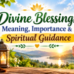 Divine Blessings: Meaning, Importance & Spiritual Guidance