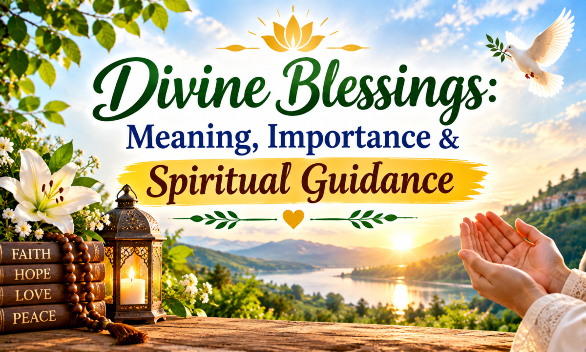 Divine Blessings: Meaning, Importance & Spiritual Guidance