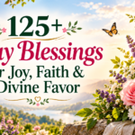 125+ May Blessings for Joy, Faith & Divine Favor