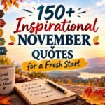 150+ Inspirational November Quotes for a Fresh Start